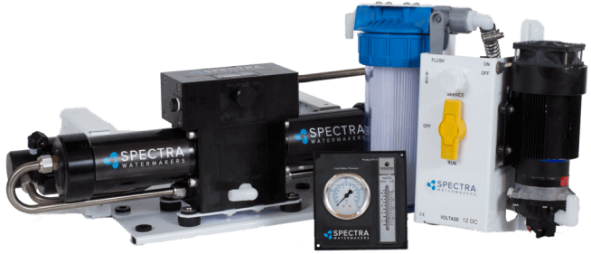 Spectra Watermakers - Katadyn Group Ventura 150/200T-6 or 8 gallons per hour, analog watermaker. Practical Sailor Editor’s Choice 2013